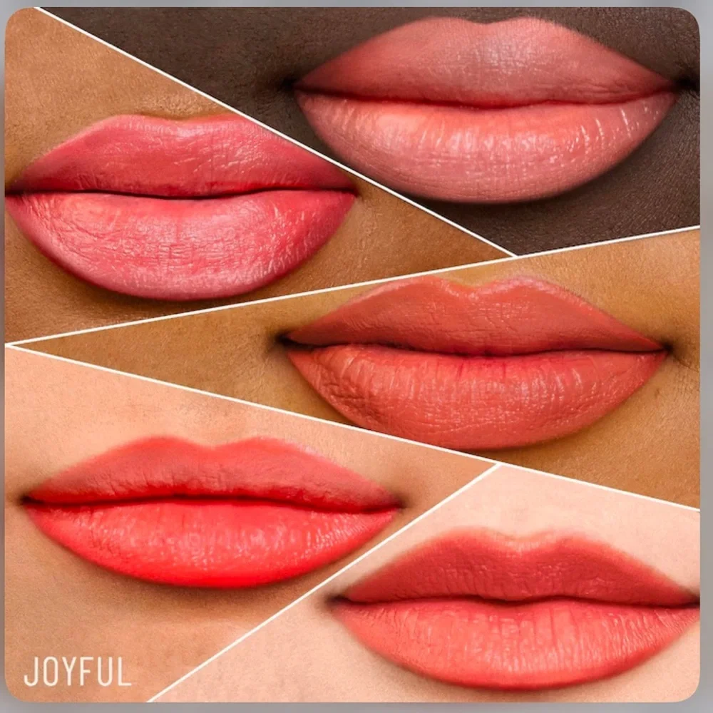 LYS BEAUTY Speak Love Moisture Matte Lipstick In Joyful (Peachy Coral)